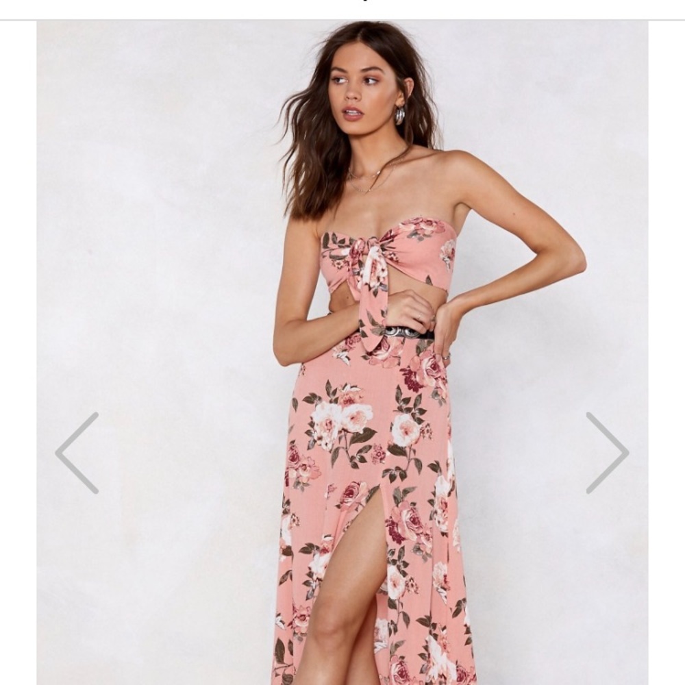 Nasty gal two piece set